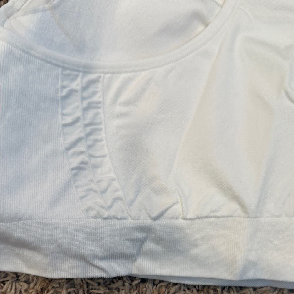 NWOT Shapermint Truekind White Reactive Sport Bra Size 2XL - Picture 5 of 9